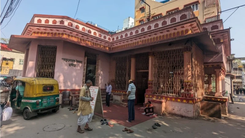 Entrance to the temple